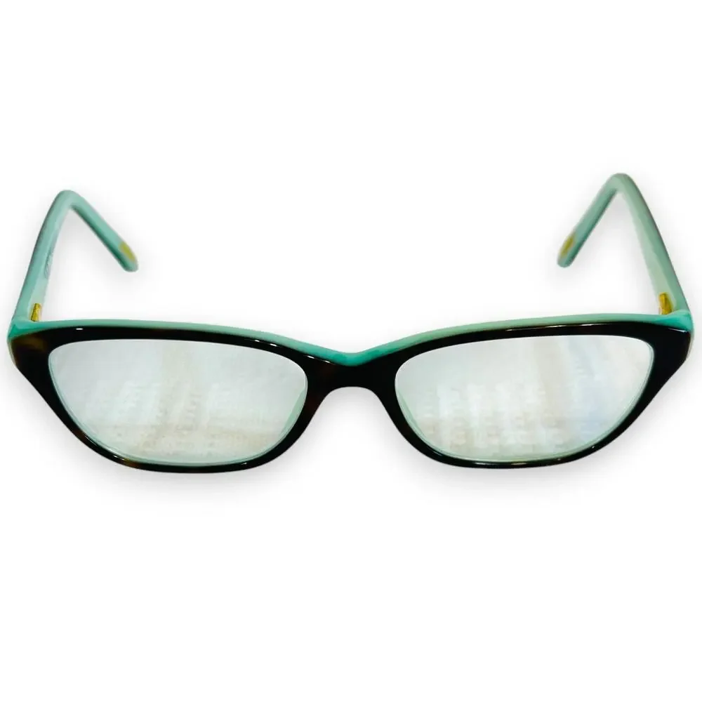 Ralph Lauren RA 7020 601 Eyeglasses Frame 52-16-135 Tortoise/Light Blue & Case